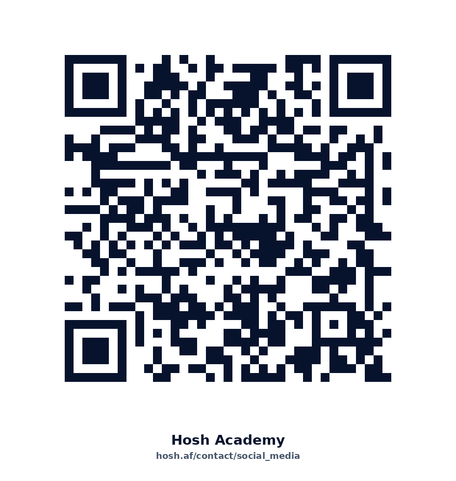 Hosh Social QR